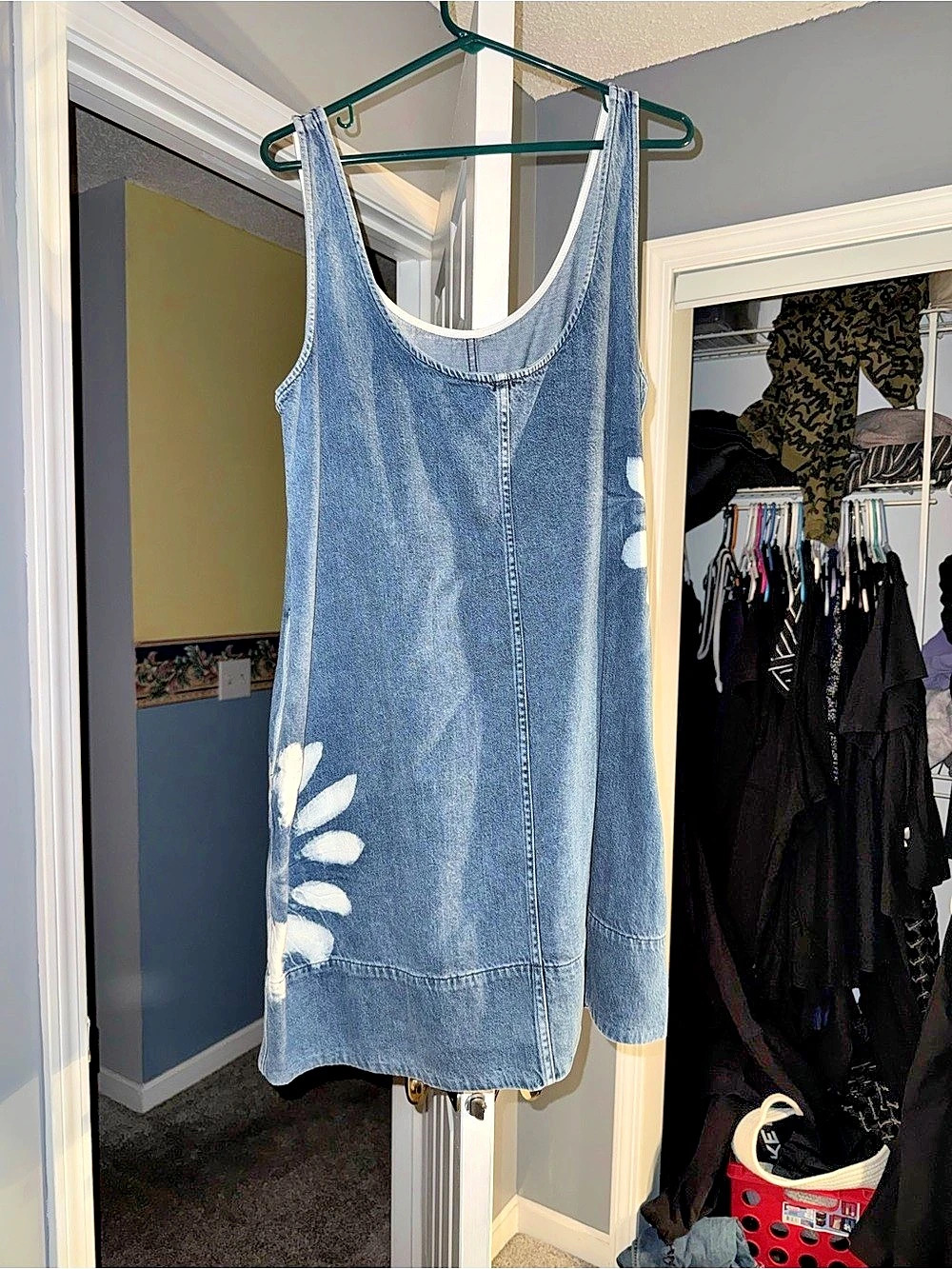 Mudd Mini Denim Dress Size Medium NWT